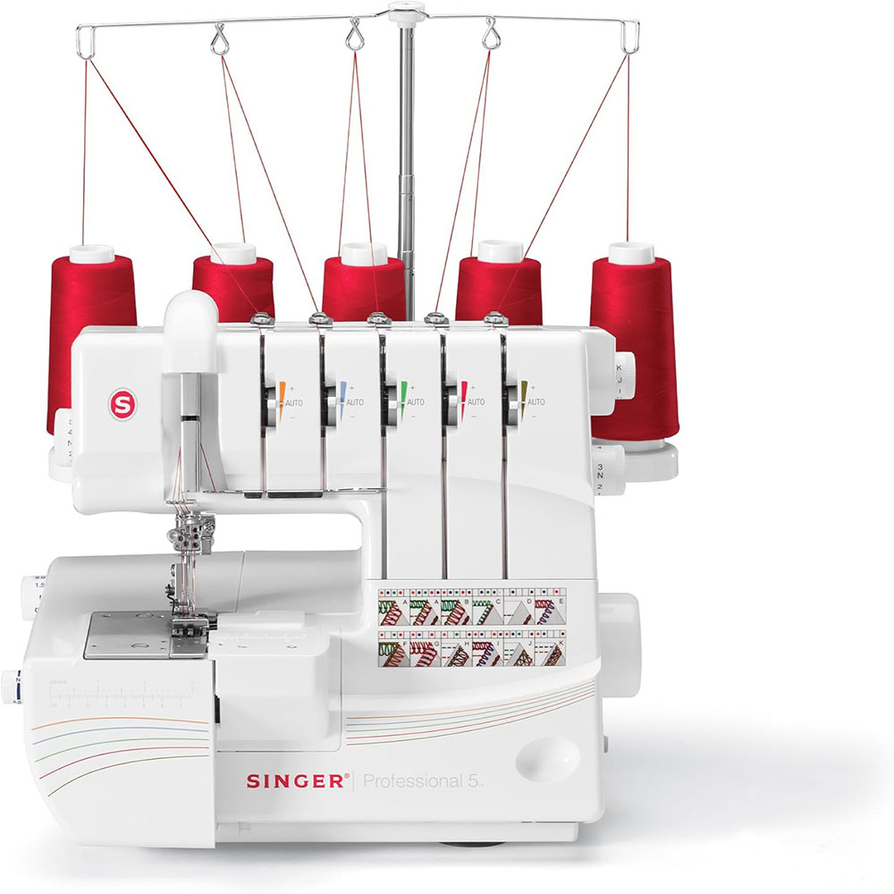 SINGER Professional 14T968DC Heavy-Duty Metal Frame Serger Overlock and Accessory Kit